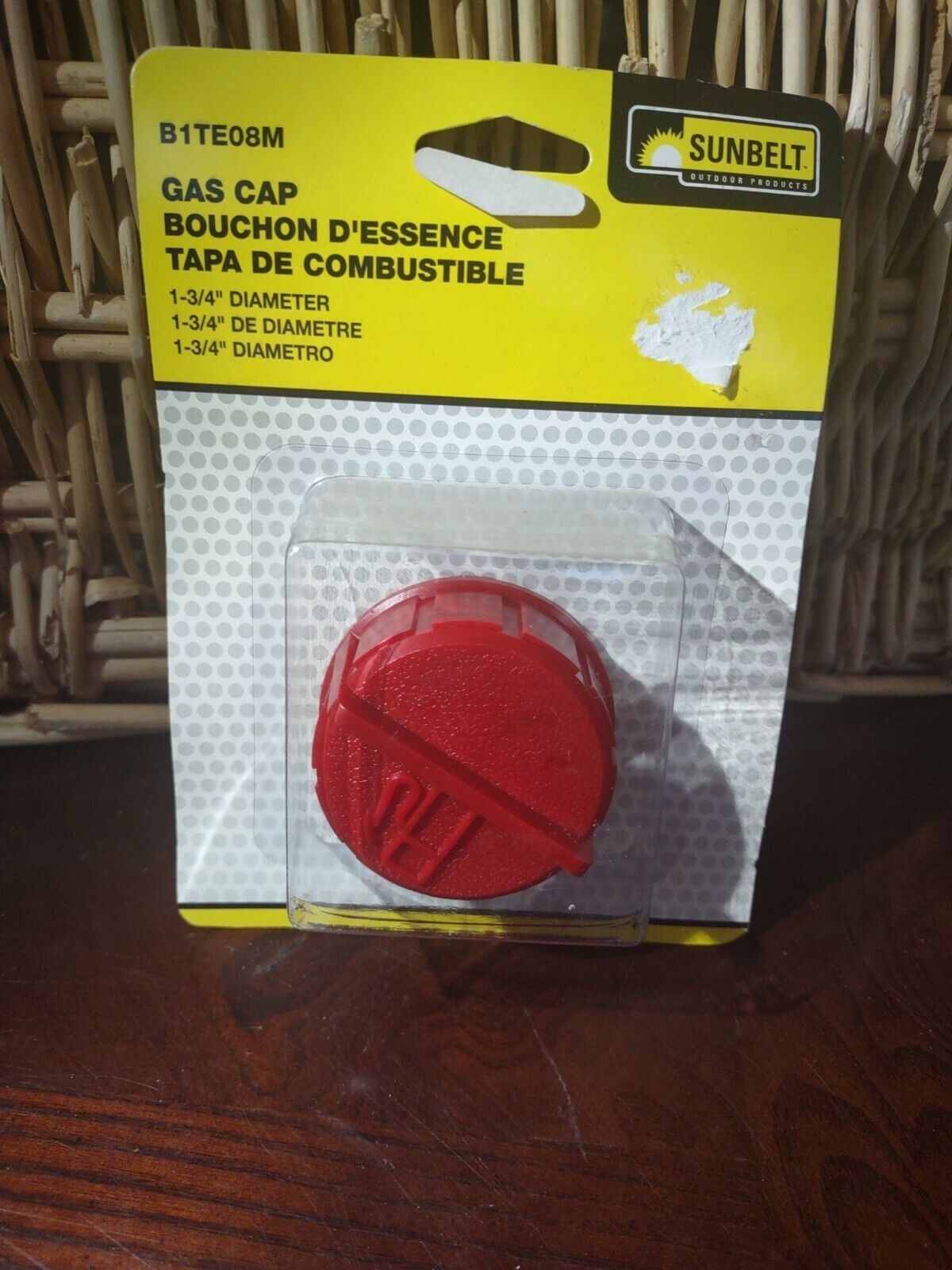 B1TE08M Red Tecumseh Premier Gas Cap 1-3/4&quot; ID - $7.87
