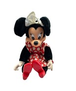 Vintage Applause Minnie Mouse Rubber Face 19&quot; Plush Stuffed Animal 1981 - $10.39