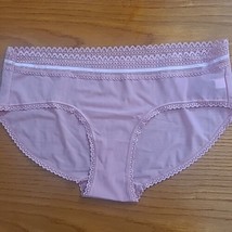 auden hipster sheer mesh panties medium pink - $5.93