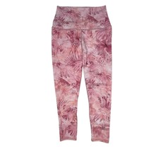 Evolution &amp; Creation Women&#39;s Pink Floral Leggings Size M - $276.80 MXN