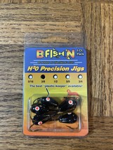 BFishN H2O Precision Jigs Size 3/8 Ho Gloss Black - £9.19 GBP