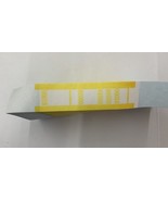 Currency Straps - Self Sealing Money Bands, $1000 Yellow, 100 pack, by N... - $9.94 CAD