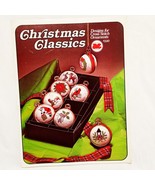 Christmas Classics Ornaments Counted Cross Stitch Pattern Leaflet Ann Ev... - £12.63 GBP
