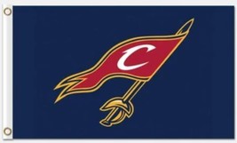 Cleveland Cavaliers Team US Blue Flag 3X5Ft Polyester Banner USA Digital... - $17.99