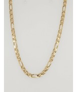 14k Yellow Gold Gucci and Figaro Chain Necklace  20&quot; - $14,278.36 MXN