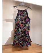 Crown and Ivy Sleeveless Dress Parrots Design Multicolored Size Small NEW - $34.17 CAD