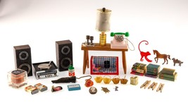 Lot of Dollhouse Accessories and Miniatures Great Selection - £273.75 GBP