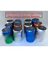 12 pack of 12 oz Beer Soda Can Covers Misc Brands &amp; Colors Sleeve Wrap C... - €17,05 EUR
