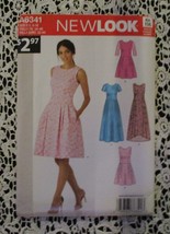 NewLook A6341 Women's Dresses Size 6-18 NEW - $22.27