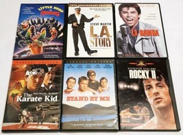 Little Shop Of Horrors, LA Story, Karate Kid, Stand By Me, Rocky 2 &amp; La Bamba - £13.99 GBP