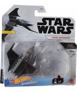 Star Wars Hot Wheels Starships : Bad Batch Havoc Marauder - White cardback - $304.44 MXN