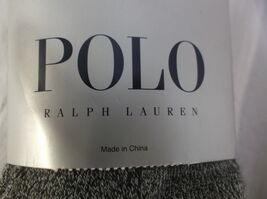1 PAIR BLUE GREY RALPH LAUREN POLO ANKLE SOCKS WALKING RUNNING MOISTURE ... - $8.79
