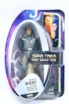 VINTAGE Diamond Select Star Trek Deep Space Nine Regent Worf Action Figure - $79.19