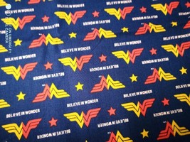 Wonder Woman Print Fabric 28 Inches - £1.38 GBP