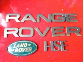 03 04 05 06 07 08 09 10 11 12 RANGE ROVER HSE REAR EMBLEM LOGO BADGE SIG... - $17.99