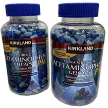 Kirkland Signature C07136 Extra Strength Acetaminophen PM 500mg  750 Gel... - $35.06