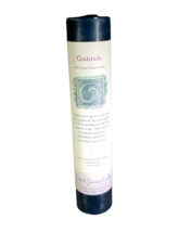 GRATITUDE - Crystal Journey Reiki Charged Herbal Magic 7&quot; Pillar Candle - $14.36