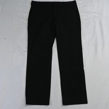 Banana Republic 6 Black Ryan Straight Trouser Dress Pants - £10.22 GBP