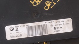 BMW X5 X6 70 E71 E72 VDM Footwell Headlight Lamp Control FRM2 6827063 image 2