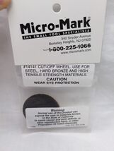 Micro-Mark The Small Tool Specialists #14141 Cut-Off Wheel - $253.60 MXN