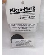 Micro-Mark The Small Tool Specialists #14141 Cut-Off Wheel - $252.79 MXN
