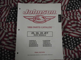 1999 Johnson 25 30 20 Jet Corde Modèles Parties Catalogue - £8.78 GBP