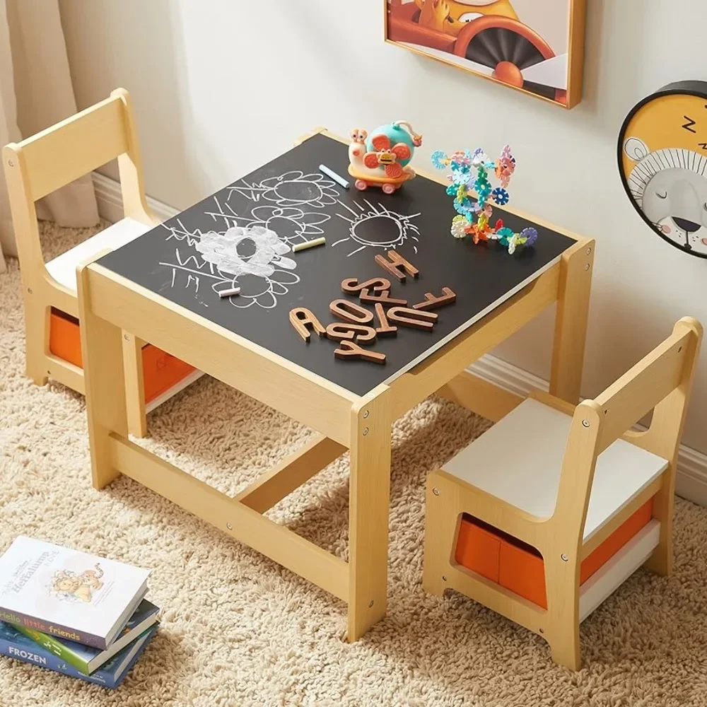 Crafts Furniture for Children Tables &amp; Sets Nursery Child Table With Cha... - $180.74