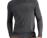 Club Room Men&#39;s Textured Cotton Sweater Charcoal Heather-XL - $18.99