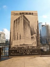 Vintage New York City Postcard Taft Hotel Times Square Morss 7th Ave @ 5... - $51.93 MXN