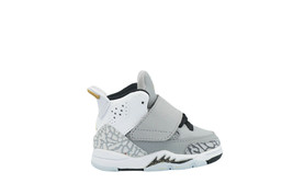 [512244-035] Air Jordan Son of Mars Toddlers TD Metallic Silver/Gold-White/Black - £29.47 GBP