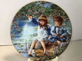 1991 Reco Collector Plate &quot;Patience&quot; by Sandra Kurk. Plate Number 4116 - £6.75 GBP