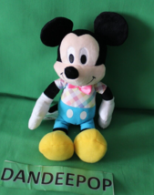 Disney Mickey Mouse Plaid Stuffed Animal Just Play Plush Toy - £11.60 GBP