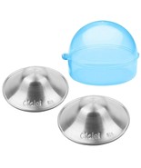 The Original Silver Nursing Cups Nipple Shields Newborn Breastfeeding Es... - $20.31