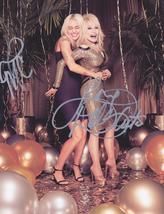 2X Signed DOLLY Parton &amp; MILEY Cyrus Autographed Country Legend Tennessee Angel  - £117.98 GBP