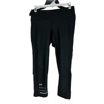 Under Armour HeatGear Compression Pant Size M Black Womens Activewear - £10.96 GBP