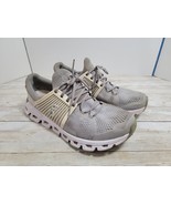 On Cloud 5 Terry Running Shoes Glacier Lunar Women&#39;s 8 Gray White EUR 39... - $49.99