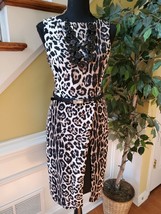 Leopard Dress women&#39;s (size 6) - £21.19 GBP