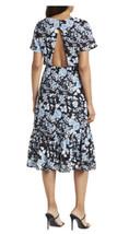 Collective Concepts Women’s Floral Midi Dress Blue Floral Open Back spri... - £18.04 GBP