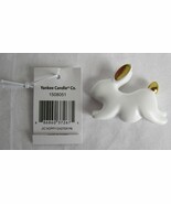 Yankee Candle HOPPY EASTER Bunny White Spring Holiday Jar Accessory Char... - $26.06 CAD