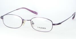 T-FLEX #25 PURPLE EYEGLASSES GLASSES METAL FRAME T-FLEX-25 45-18-135mm "... - $8.91