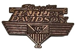 Vintage Harley Davidson Motorcycle Sturgis 1992 Hat Pin Lapel - $13.65