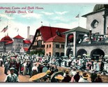 Casino Auditorium Bath House Redondo Beach California CA DB Postcard M20 - $4.90