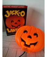 Electric Window Lantern Halloween Pumpkin Jack O Lantern IMC 1992 Blow M... - £10.46 GBP