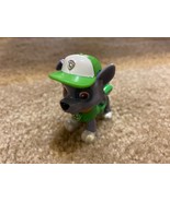 Paw Patrol Replacement &quot;Rocky&quot; Mini PVC Figure Puppy Dog Toy - £7.46 GBP