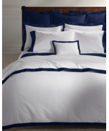 Ralph Lauren 624TC Organic Cotton Sateen Border Full/Queen Duvet Cover P... - $176.71 CAD