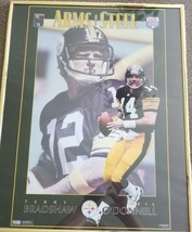 Vintage ~ 1994 Terry Bradshaw ~ Neil  O&#39;Donnell ~ Gold Frame ~ Matted Print - £35.35 GBP