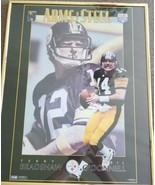 Vintage ~ 1994 Terry Bradshaw ~ Neil  O&#39;Donnell ~ Gold Frame ~ Matted Print - £35.31 GBP