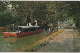 Postcard - Barge Ride On The Delaware Canal - £3.53 GBP