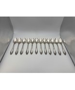 Set of 12 Vintage Wellner Germany Silverplate 5 5/8&quot; Small Teaspoons WLN4 - $99.99