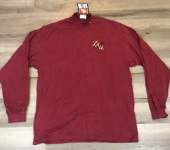 Vtg FSU Nike Shirt XXL 2XL Long Sleeve Mock TurtleNeck Swoosh Logo Shirt NWT 90s - £36.04 GBP